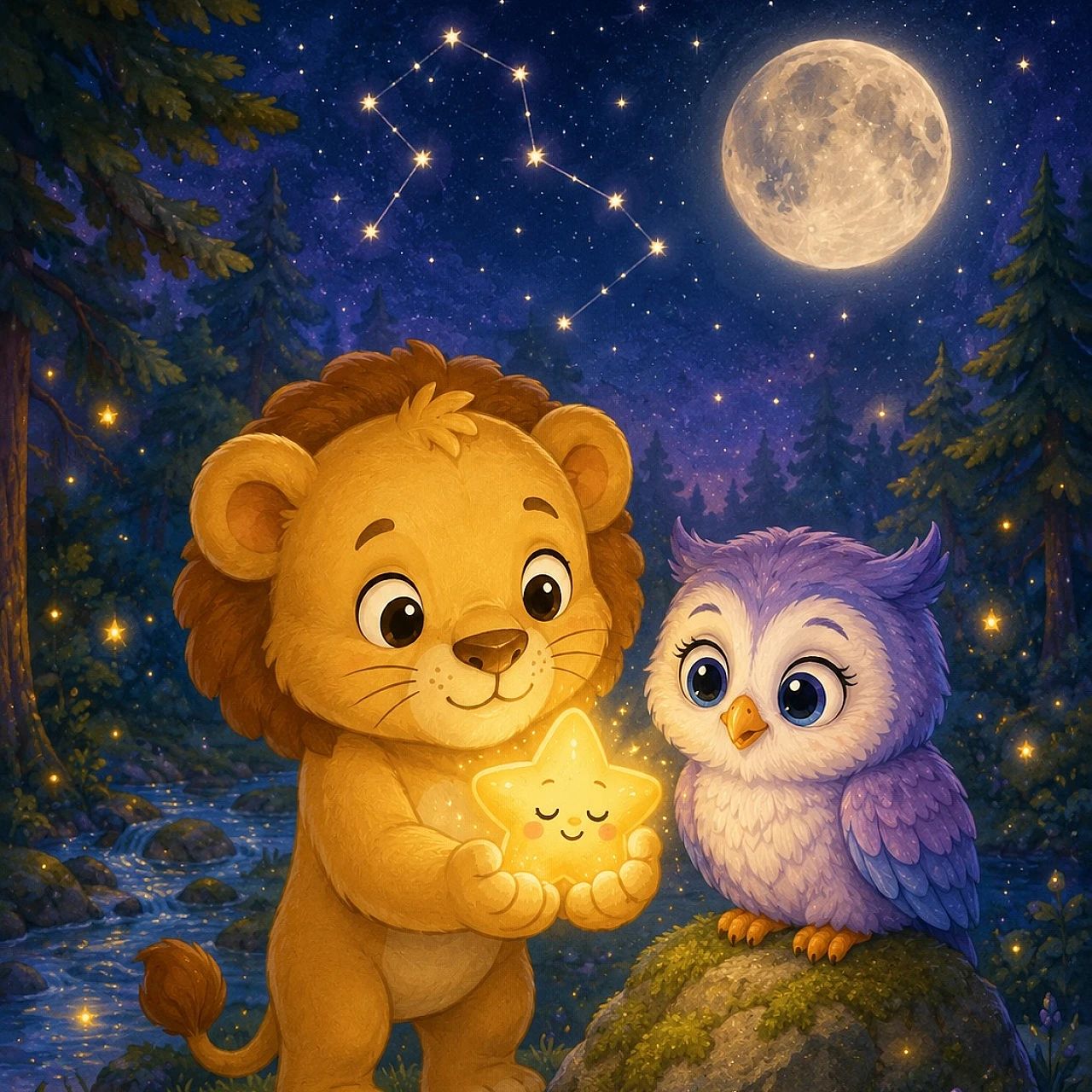 Luna, Theo, and the Sleepy Star