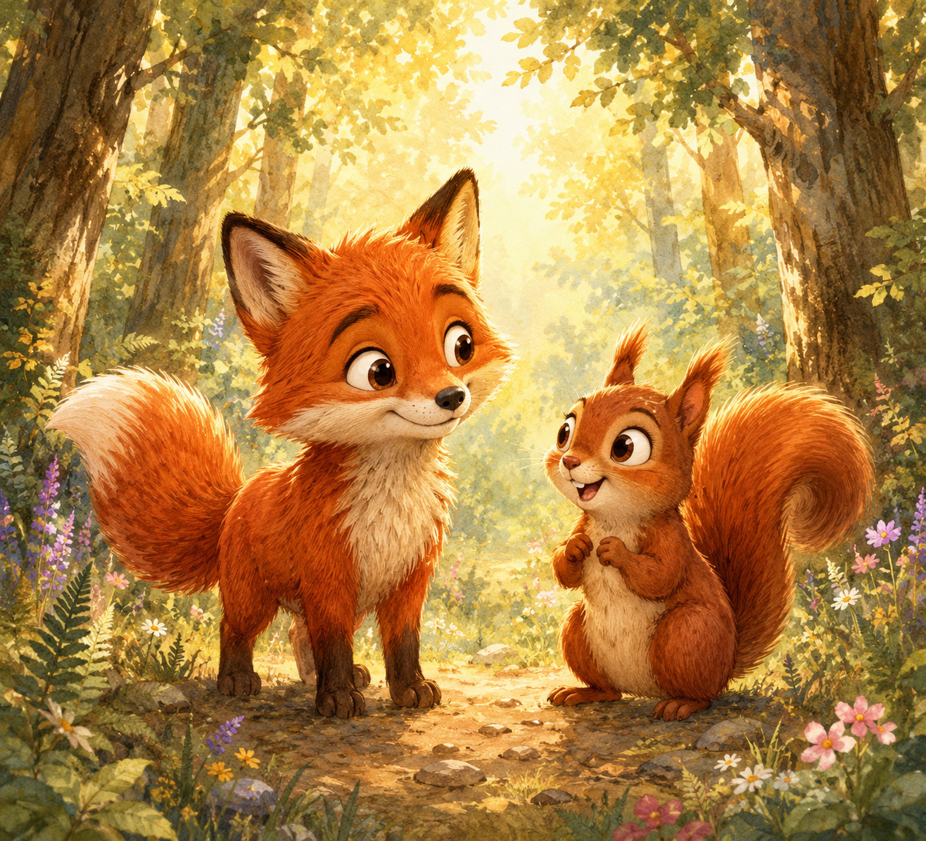 Filu und Romi entdecken den großen Wald