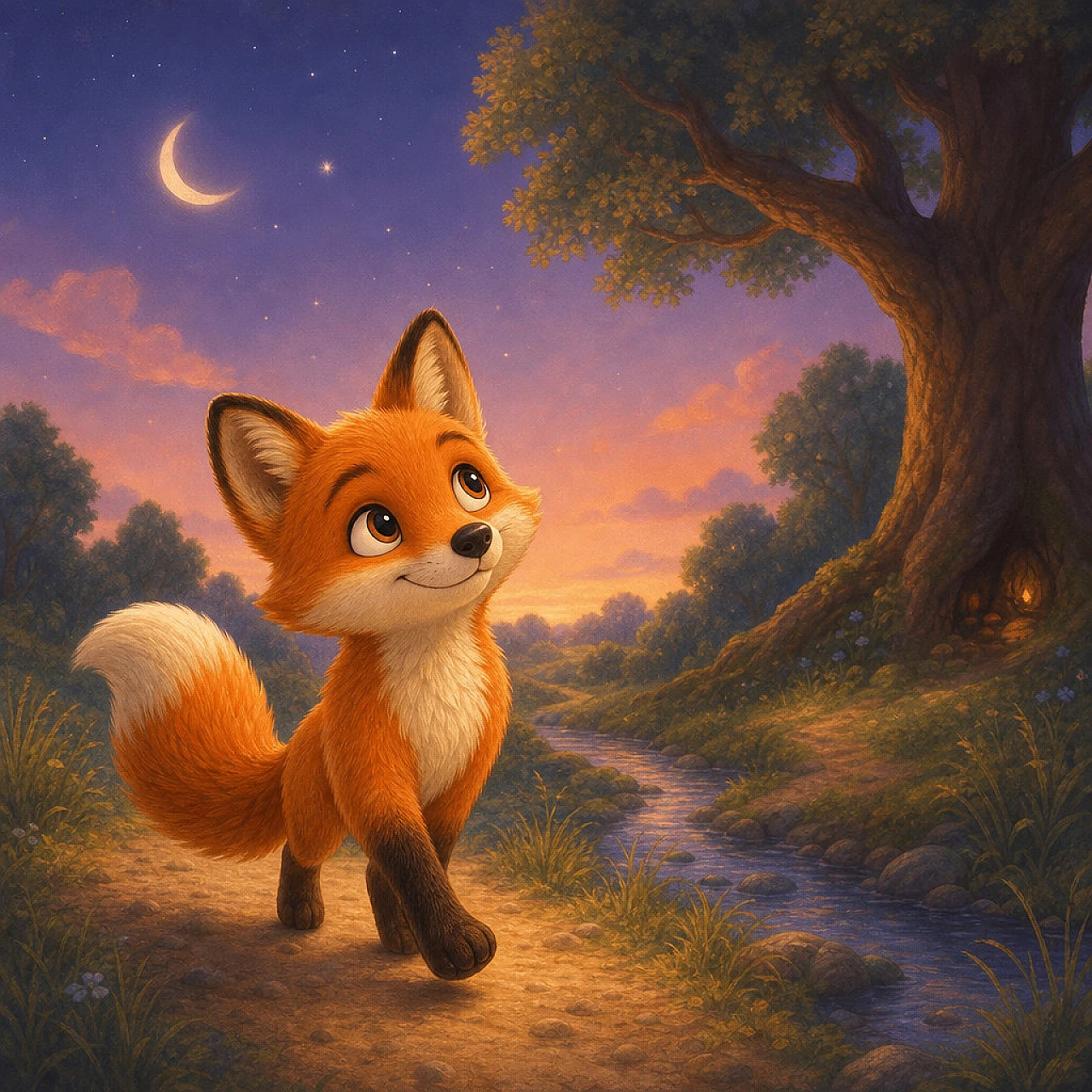 Fenn Says Goodnight to the Forest