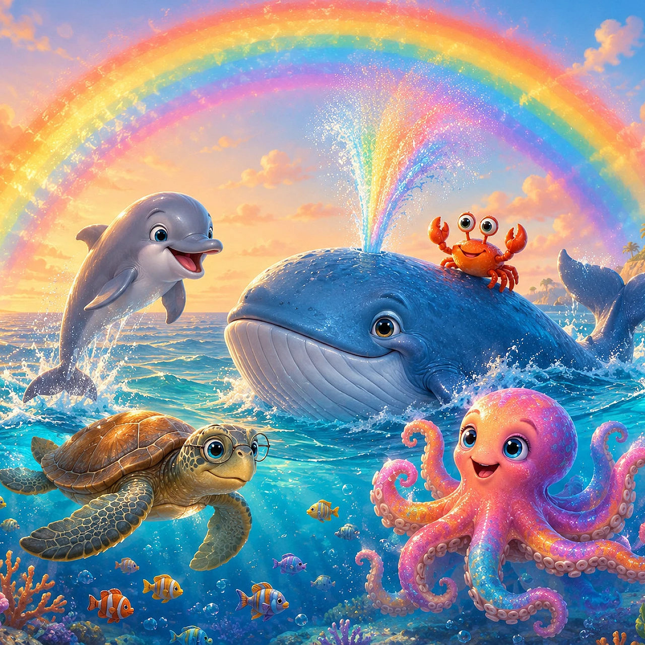 Tutti in viaggio verso l'isola arcobaleno