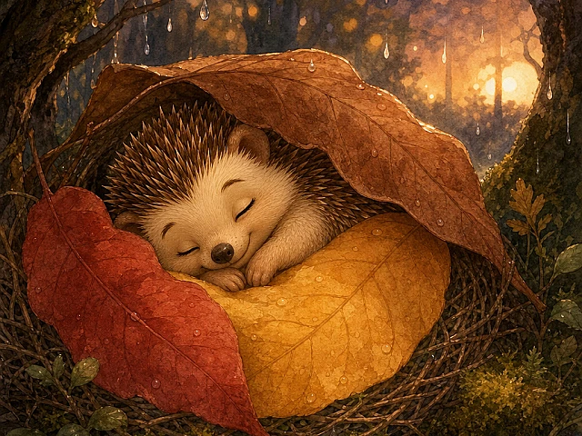 Quilla's Leaf Blanket