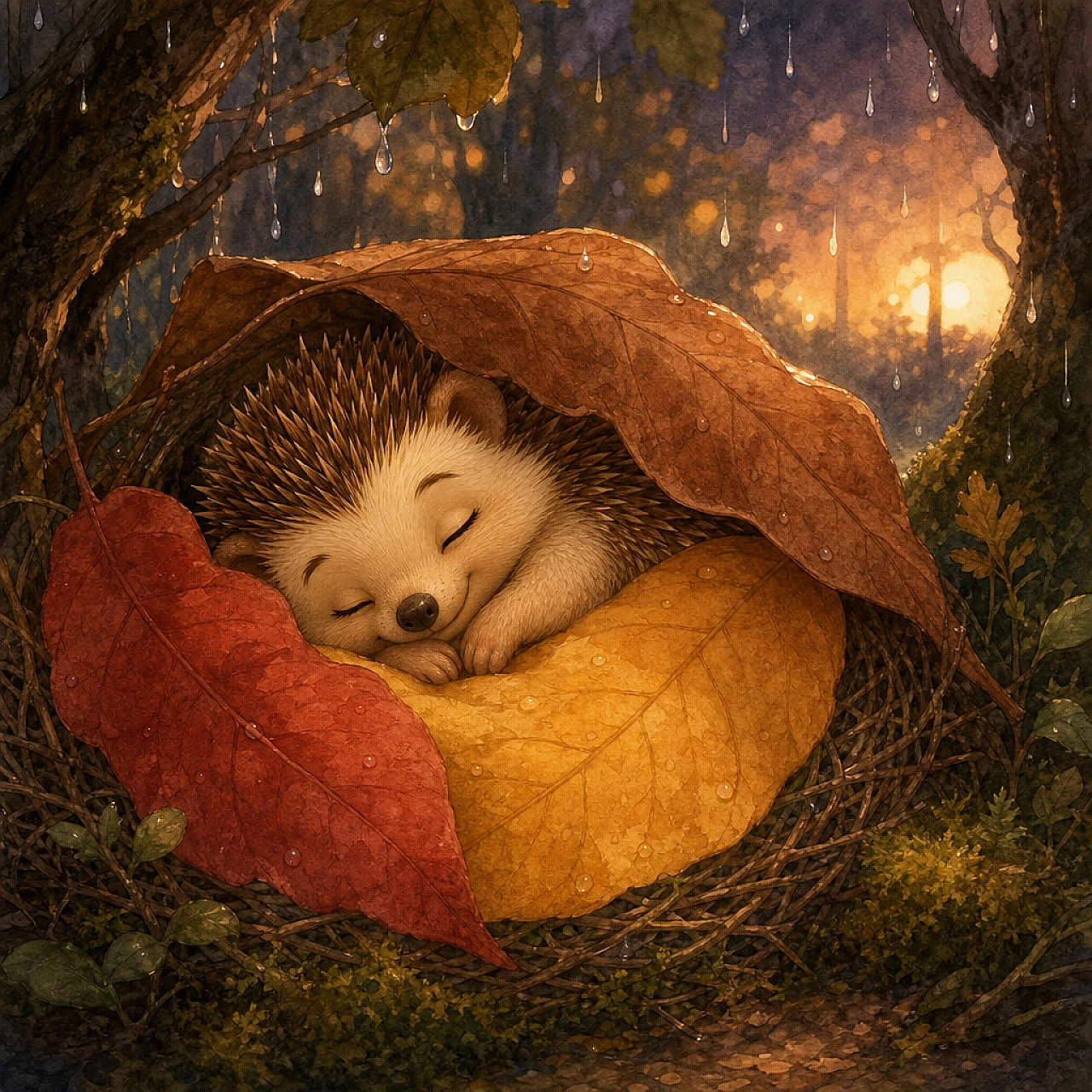 Quilla's Leaf Blanket