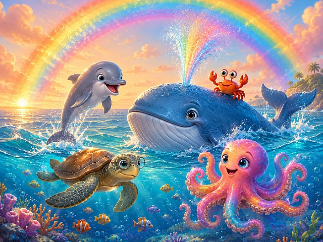Tutti in viaggio verso l'isola arcobaleno