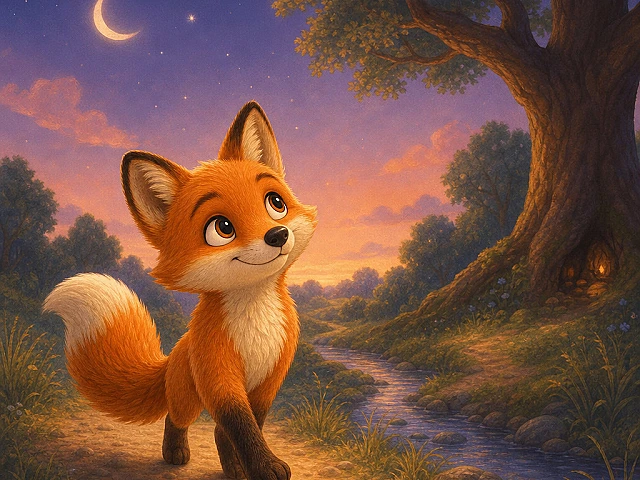 Fenn Says Goodnight to the Forest