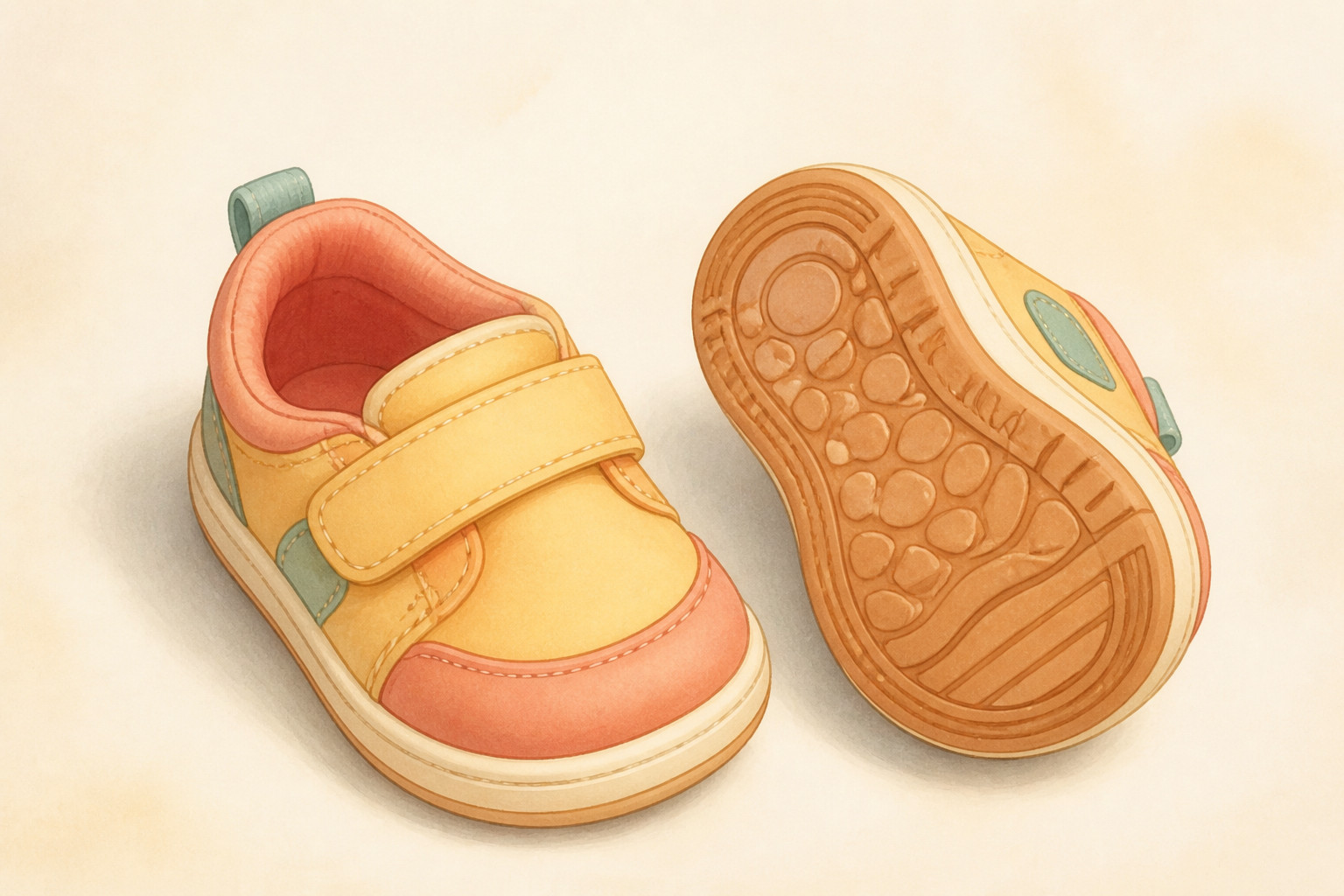 ¿Por qué hacen el interior y la suela de un zapato con texturas distintas?