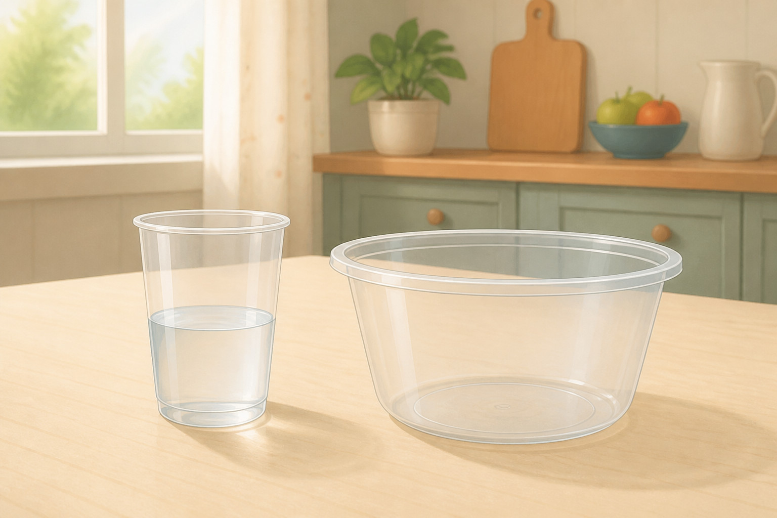 ¿Por qué el agua toma la forma de su vaso?