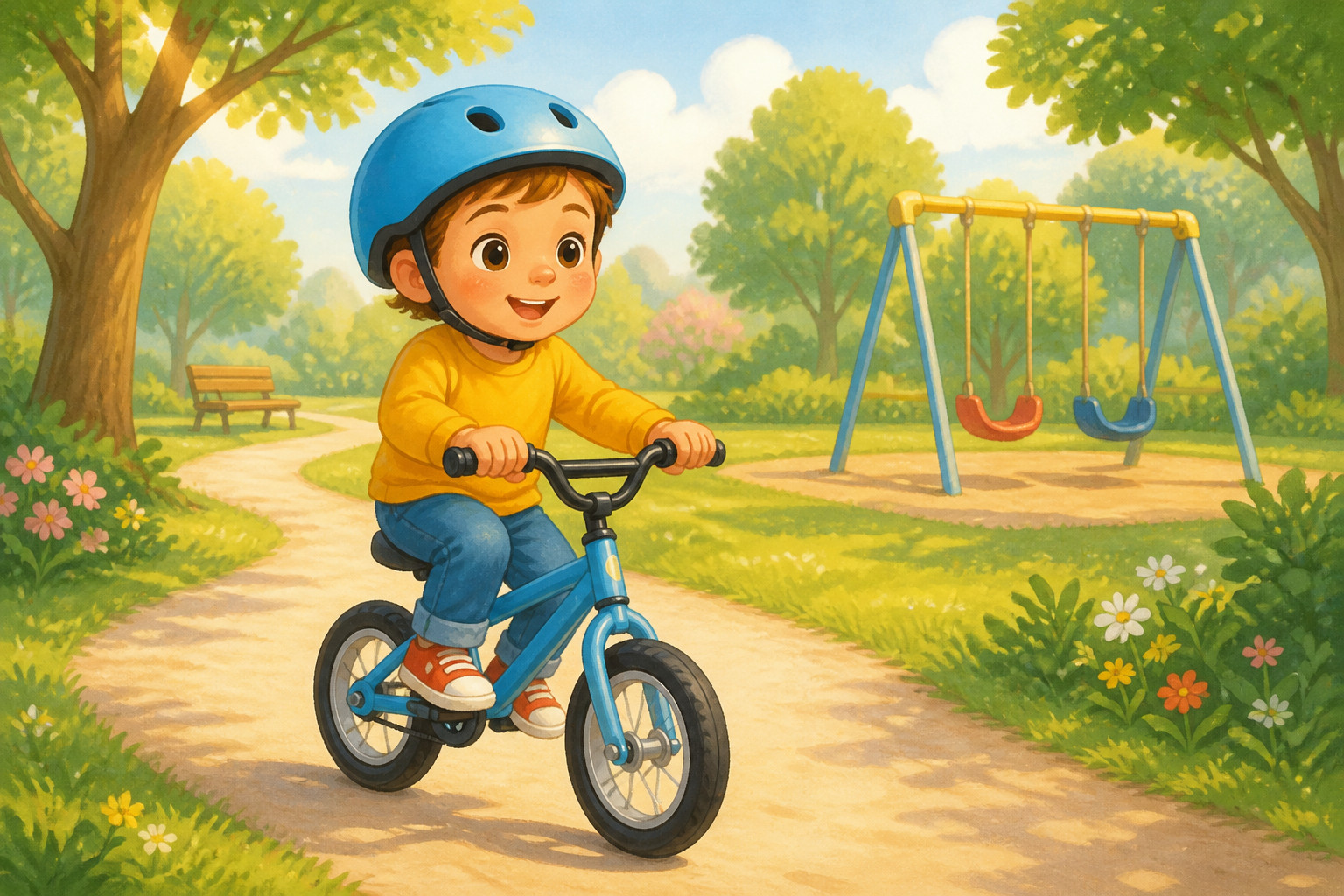 How do handlebars make a bike turn?