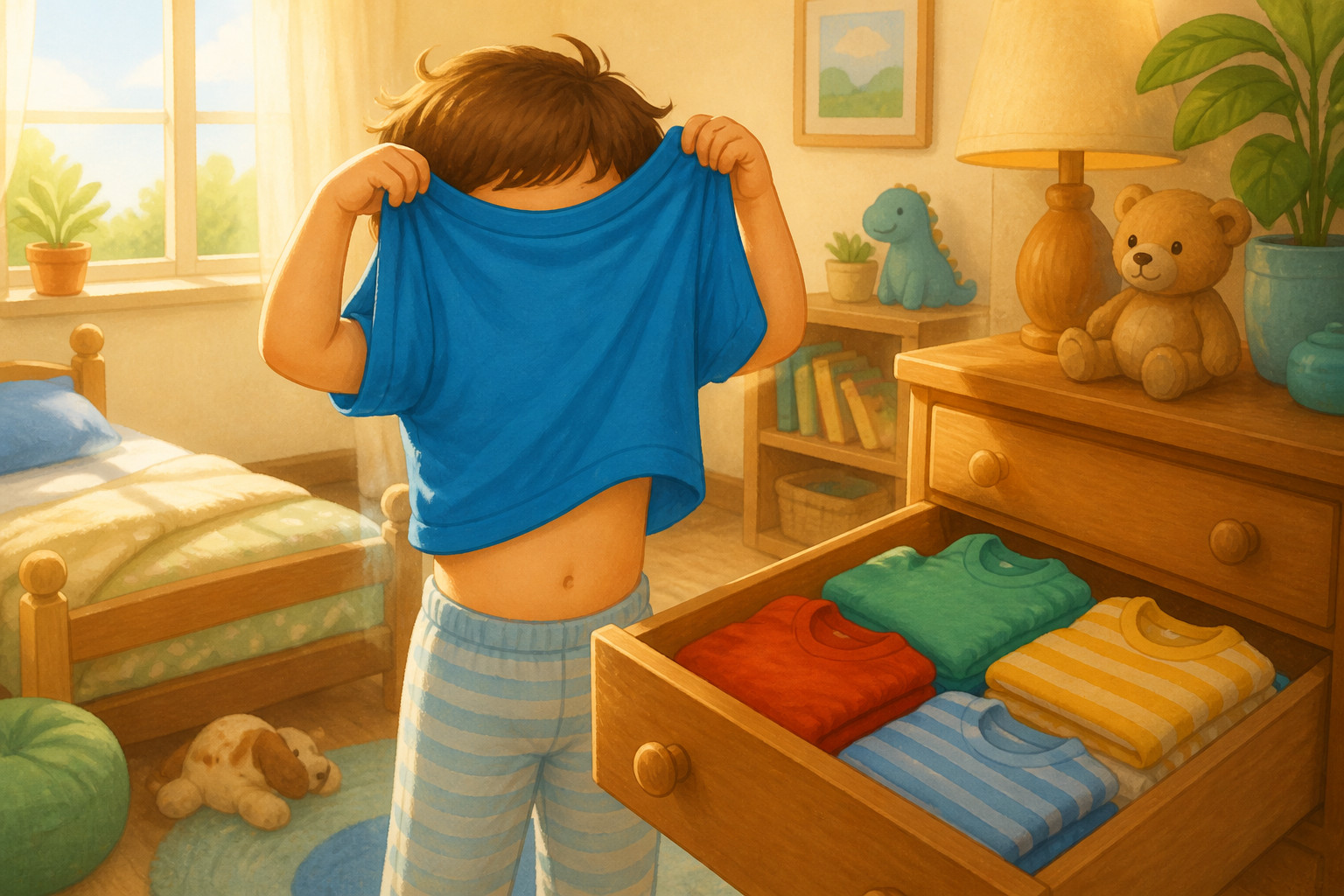 ¿Cuántas personas ayudan a hacer una camiseta?