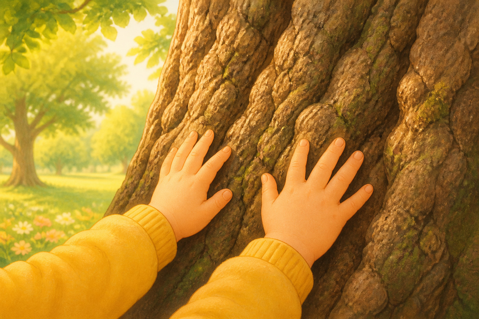 ¿Cómo puede el tronco de un árbol hacerse más grueso cada año?