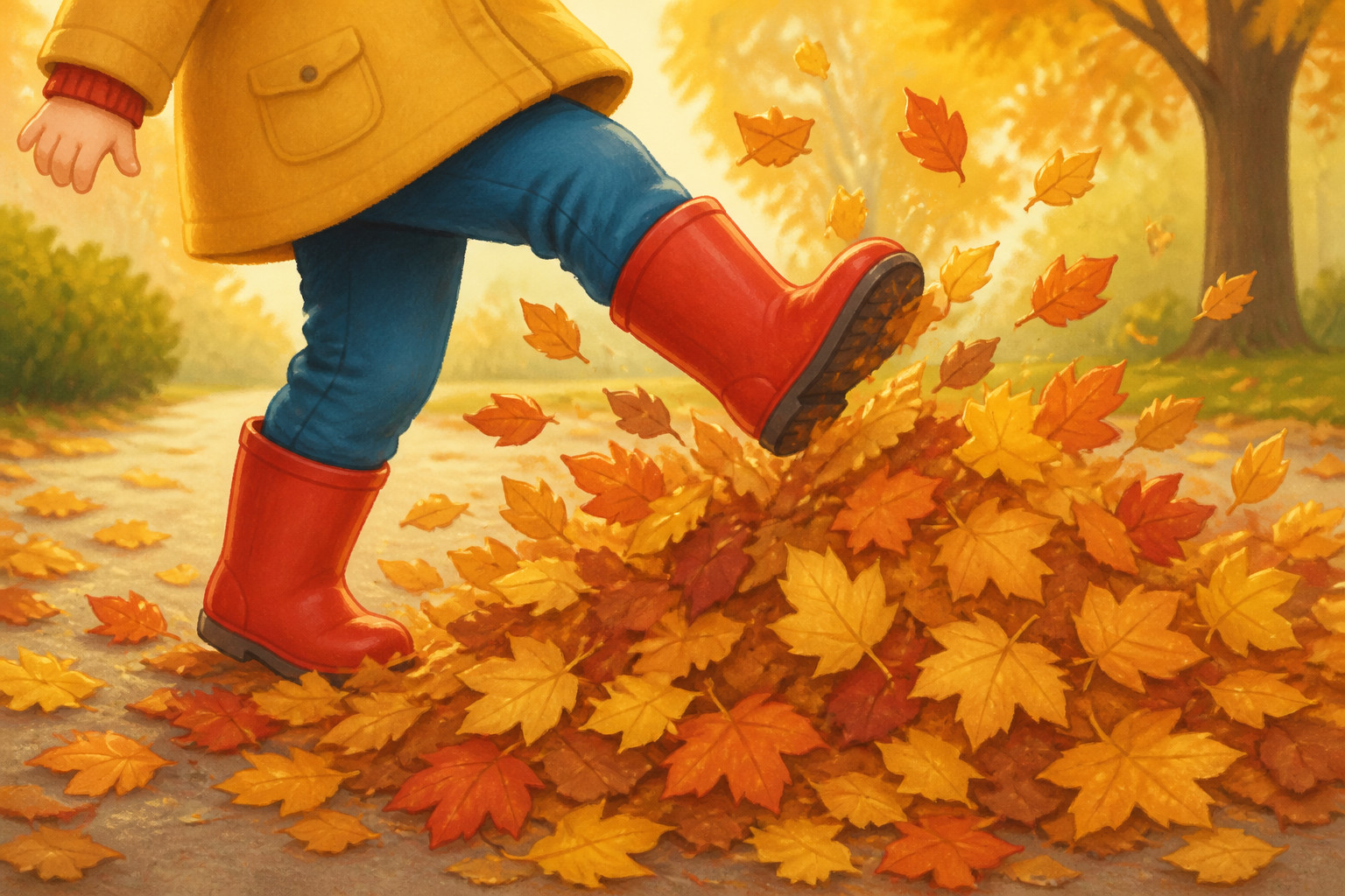 ¿Por qué las hojas se ponen amarillas y rojas en otoño?