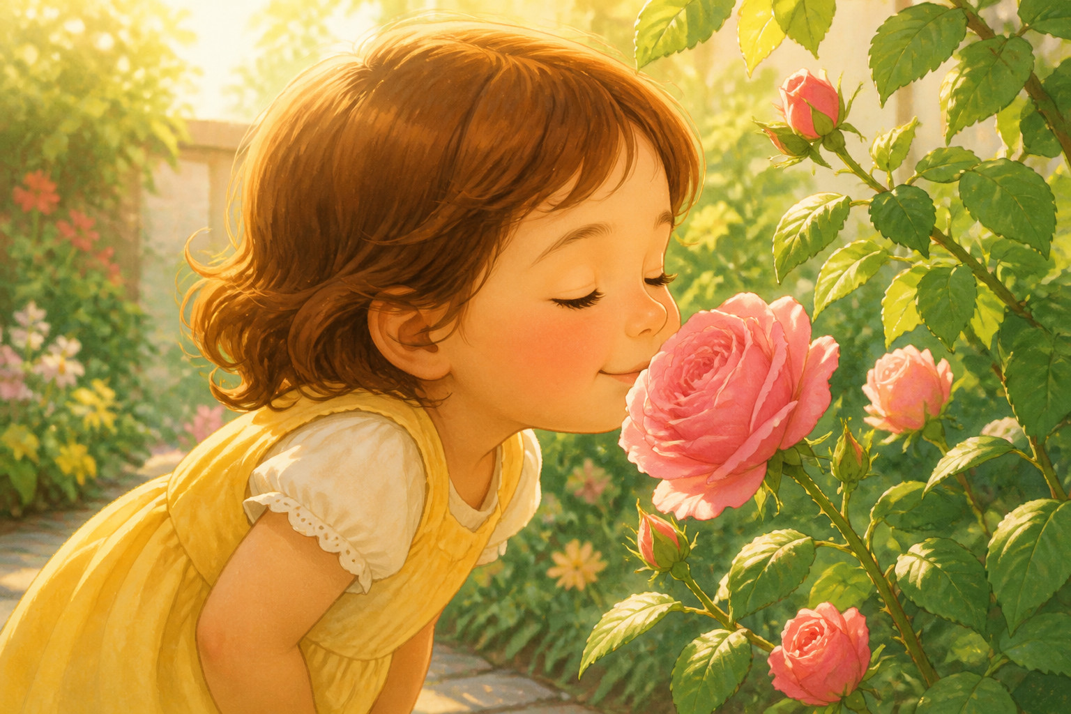 ¿Qué palabras nos dicen cómo huele una flor?