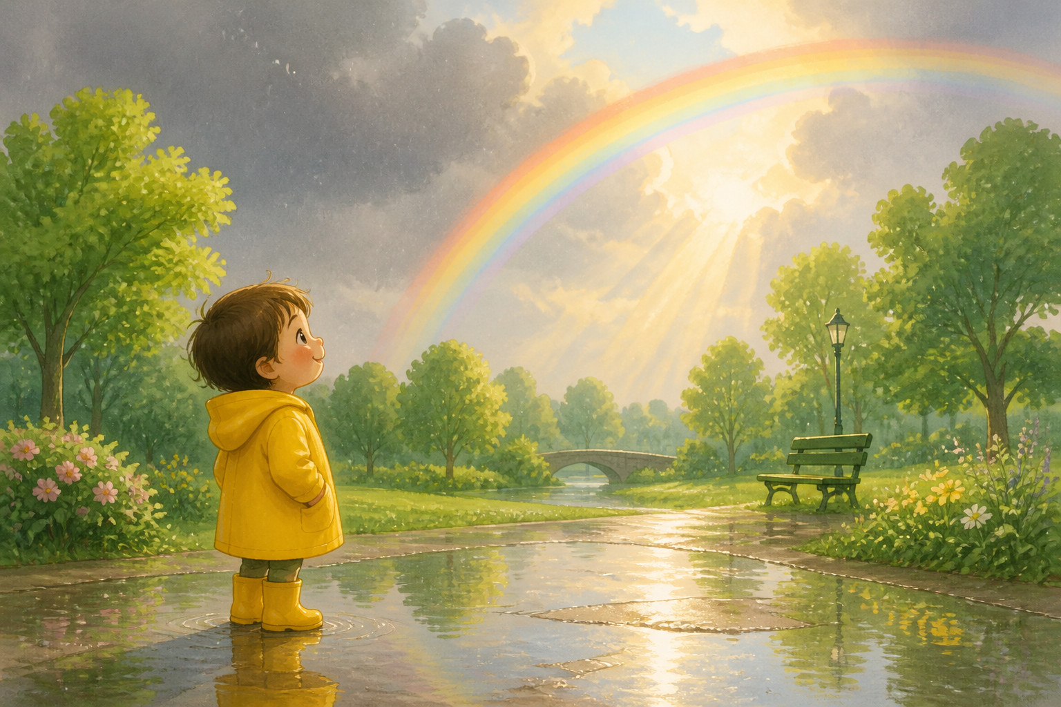 ¿Por qué necesitamos sol y lluvia para ver un arcoíris?