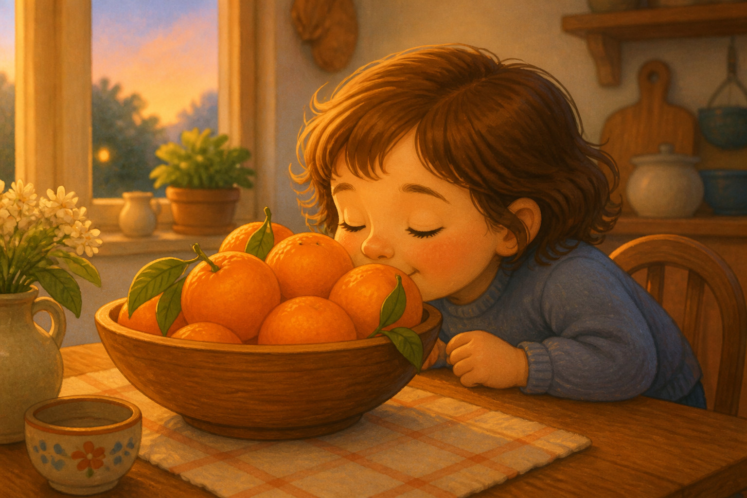 ¿Cómo sabes que es una naranja solo con olerla?