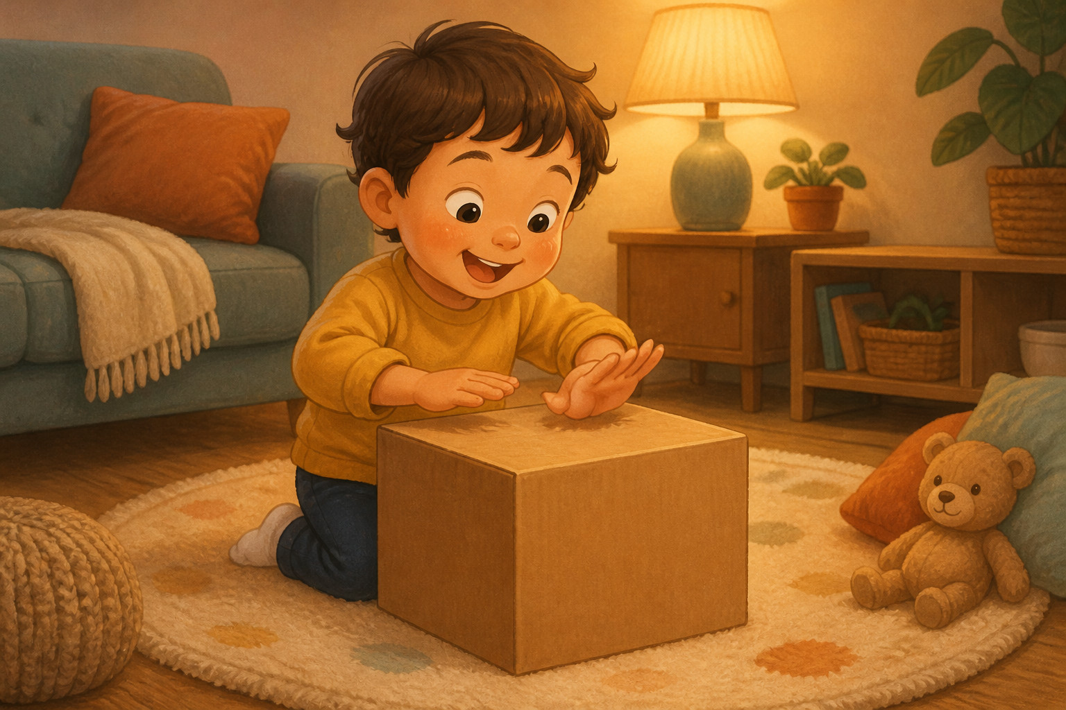 ¿Una caja grande puede hacer un sonido de tambor más grave?