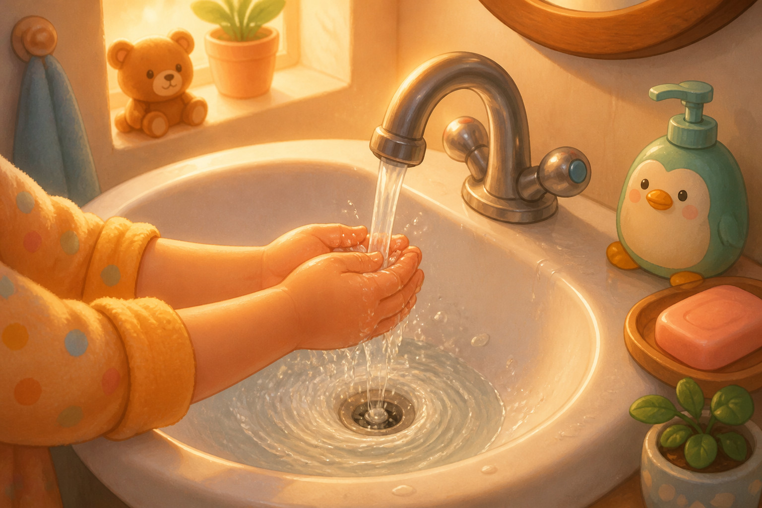 ¿Adónde va el agua del lavabo?