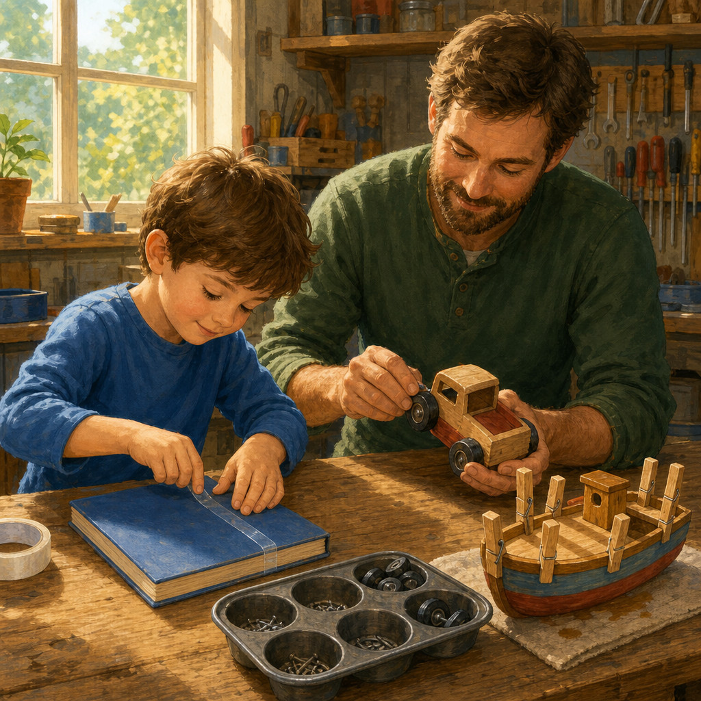 El taller de las reparaciones con cuidado