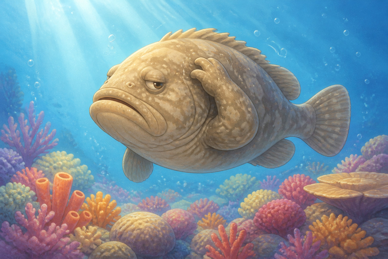 ¿Por qué los peces grandes dejan que los pequeños les limpien la boca?