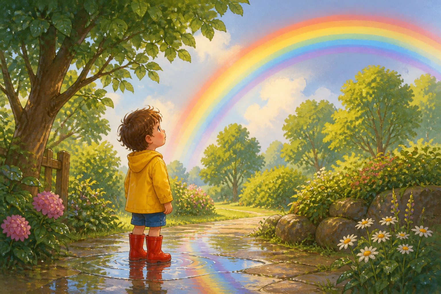 Warum sind manche Regenbögen so schwer zu sehen?