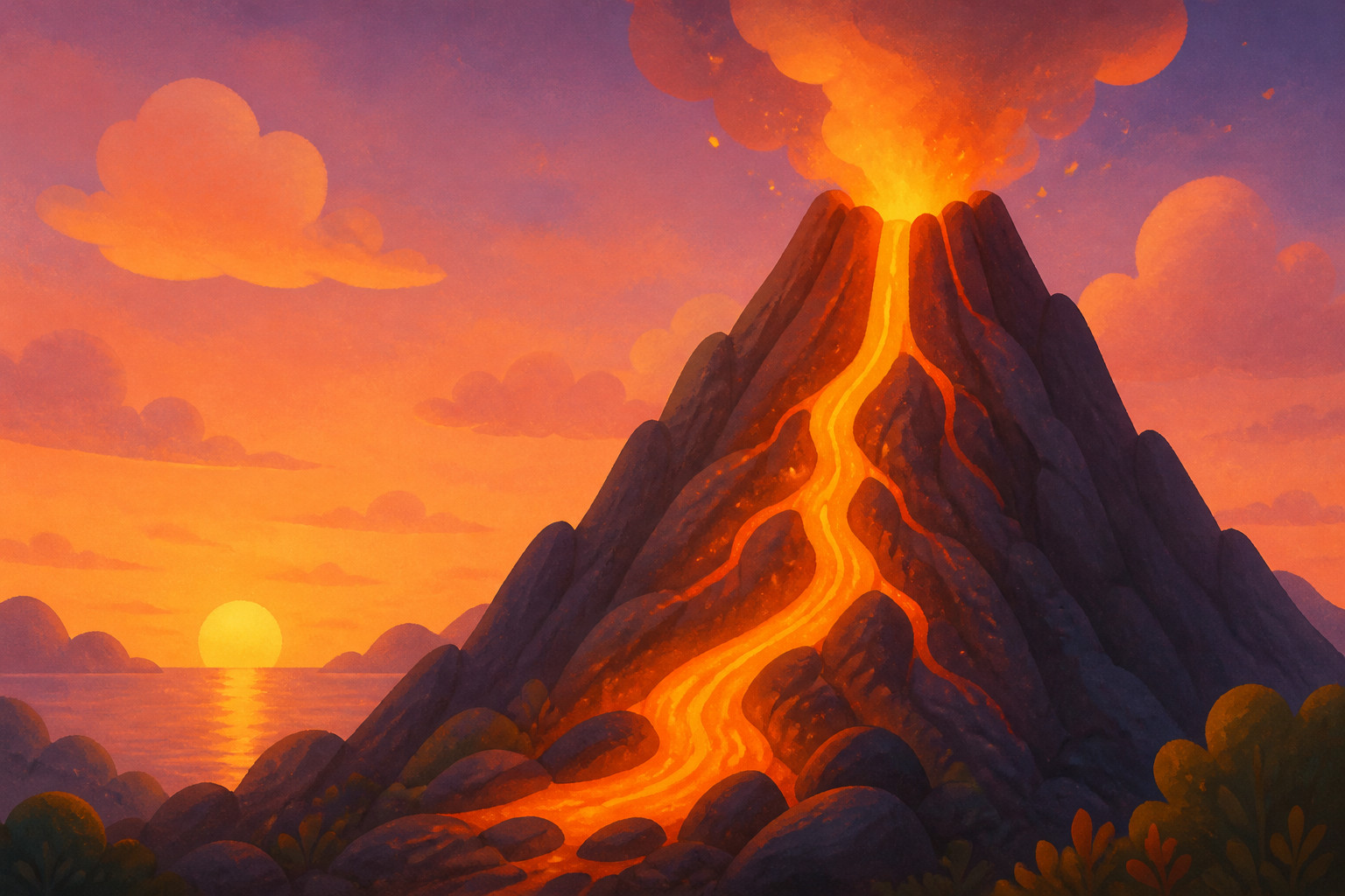 ¿Qué diferencia hay entre el magma y la lava?
