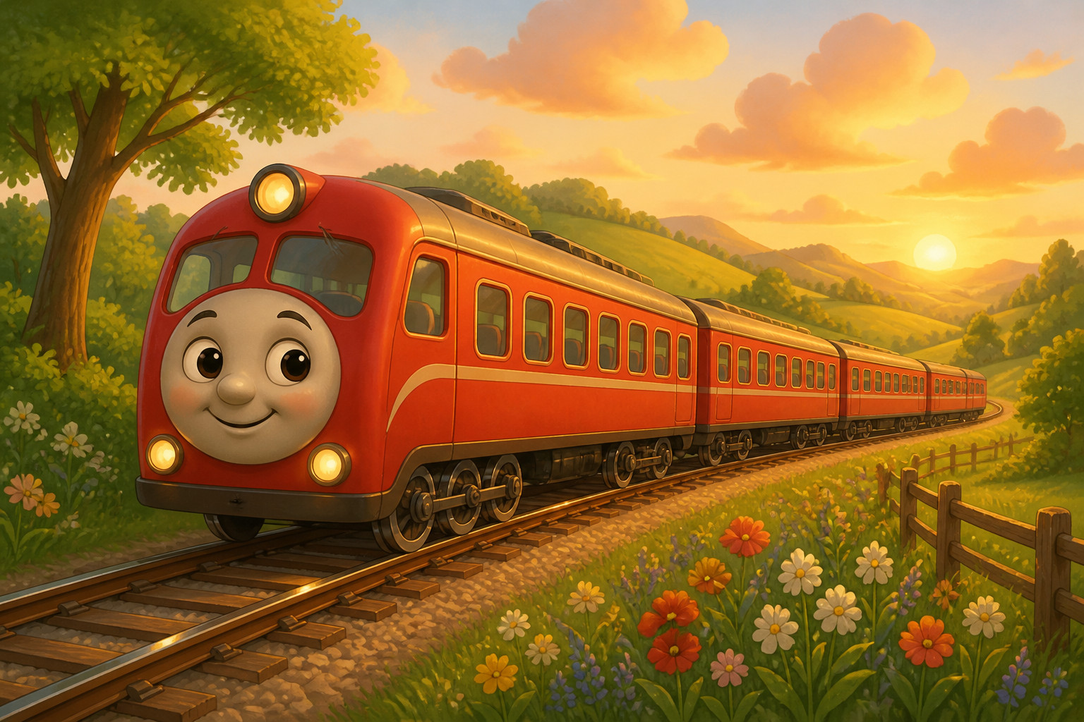 ¿Por qué un tren necesita rieles?