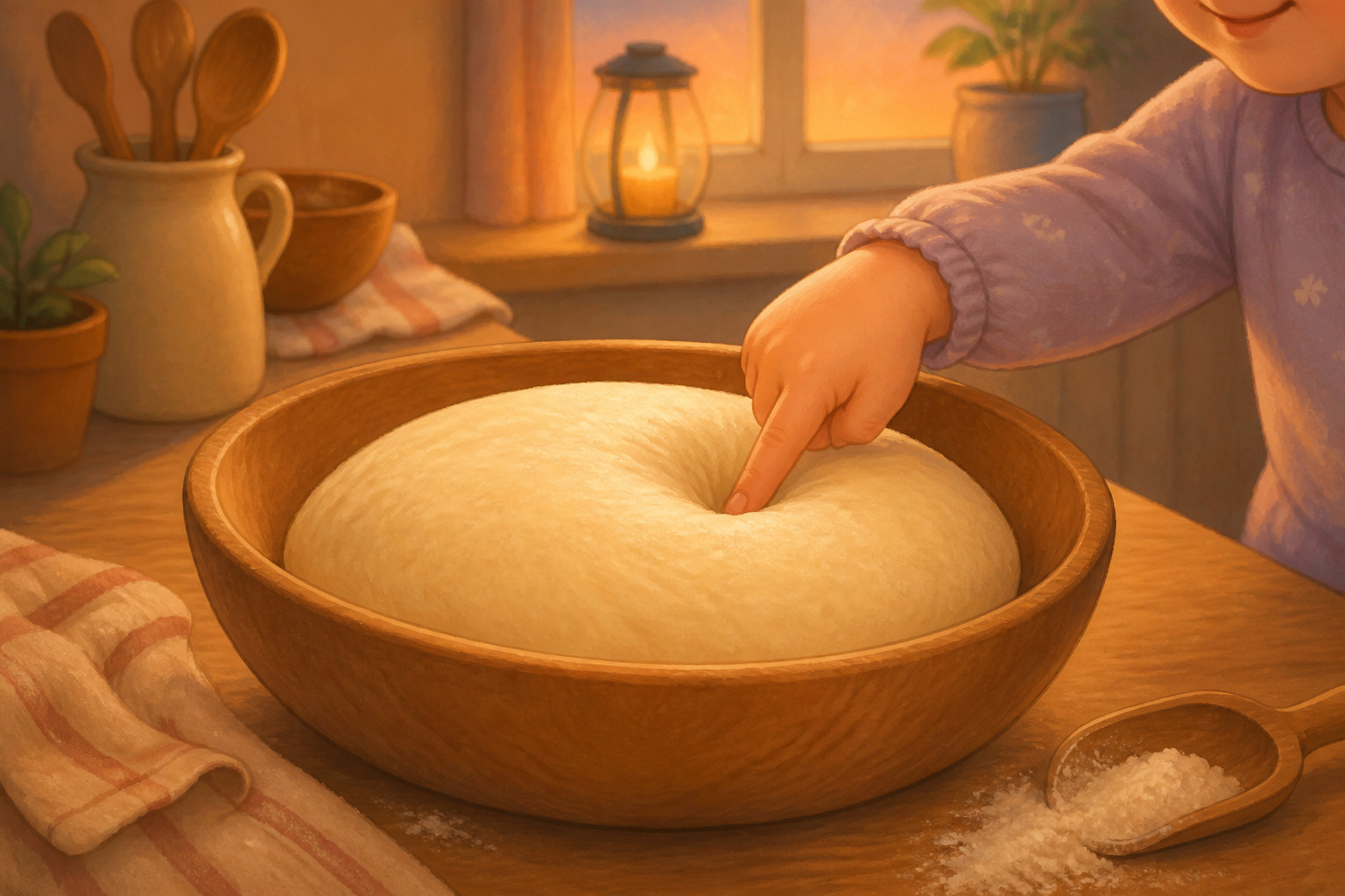 ¿Qué hace que las burbujas crezcan dentro de la masa?