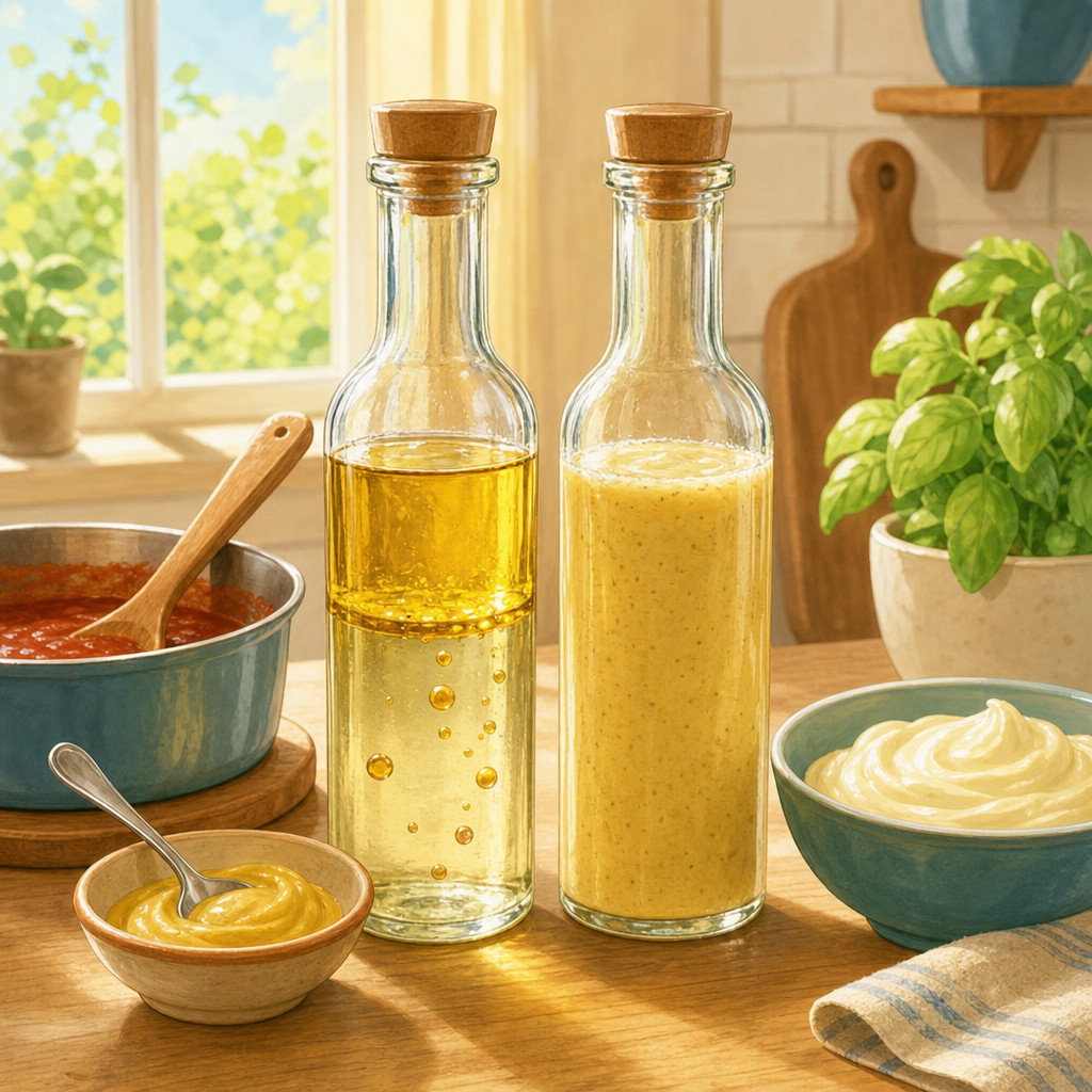 Salsas: mezclar y espesar