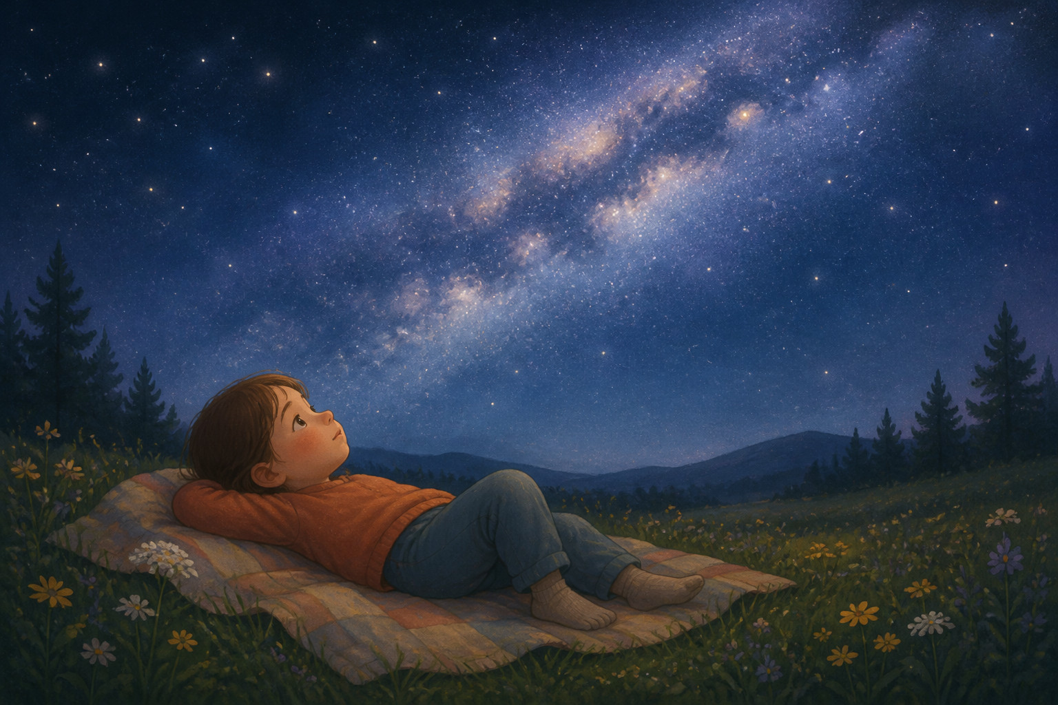 ¿Por qué la Vía Láctea parece una franja en el cielo?