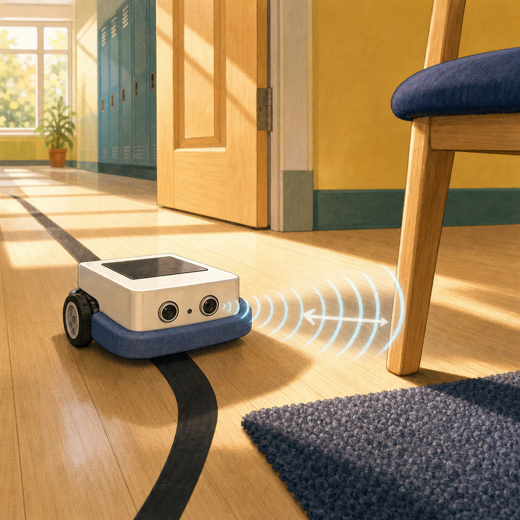 Un robot percibe y decide