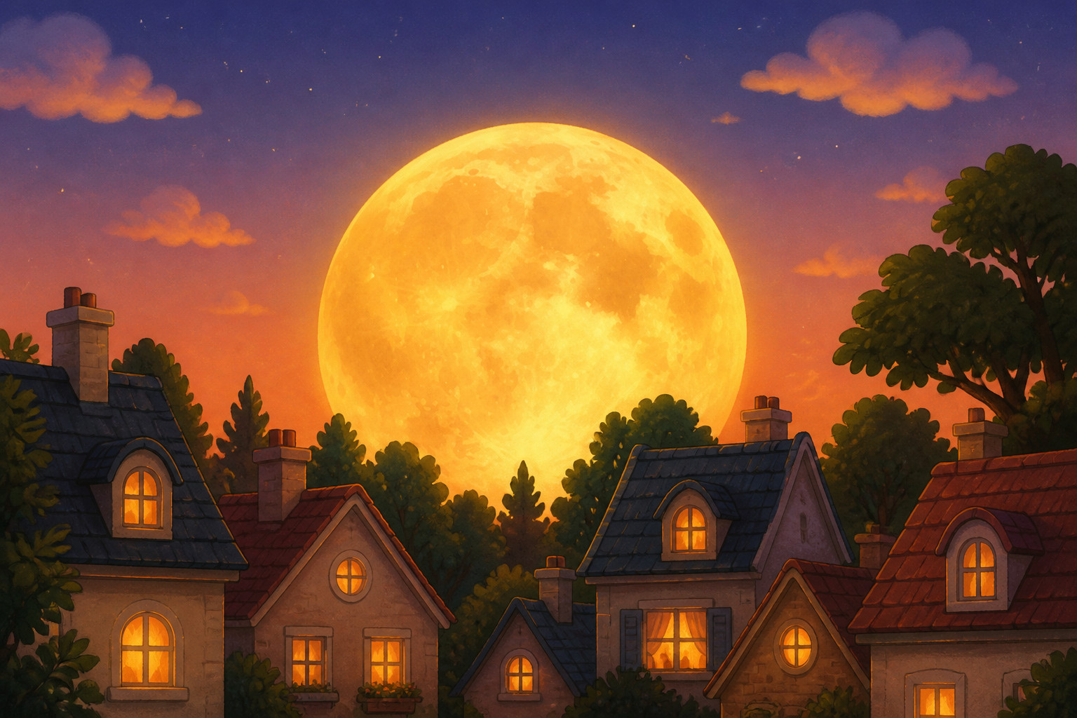 Pourquoi la Lune a l'air plus grosse certains soirs ?