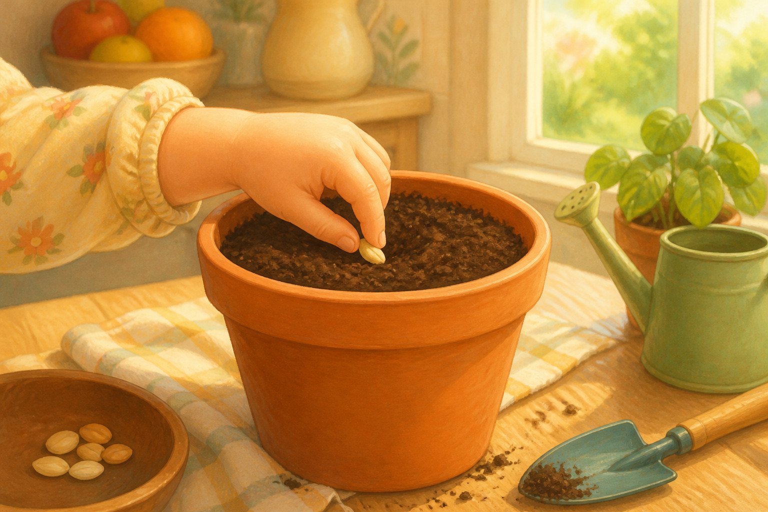 ¿Qué necesita una plantita para crecer?