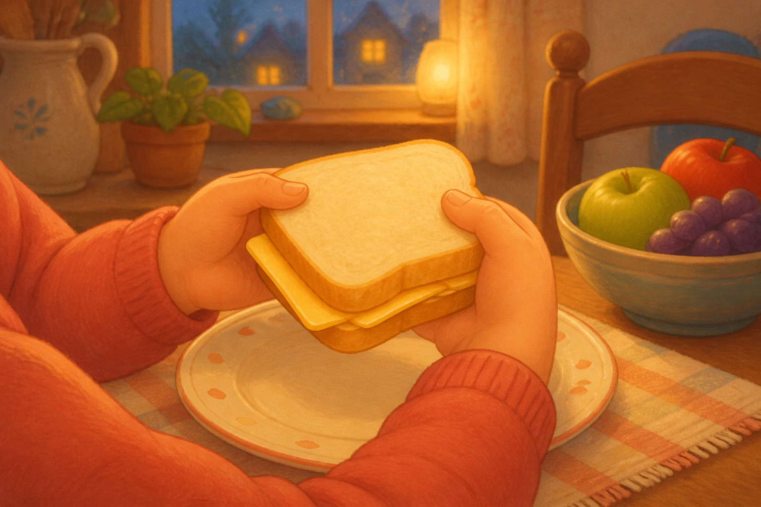 ¿Por qué cuesta más morder un sándwich muy alto?