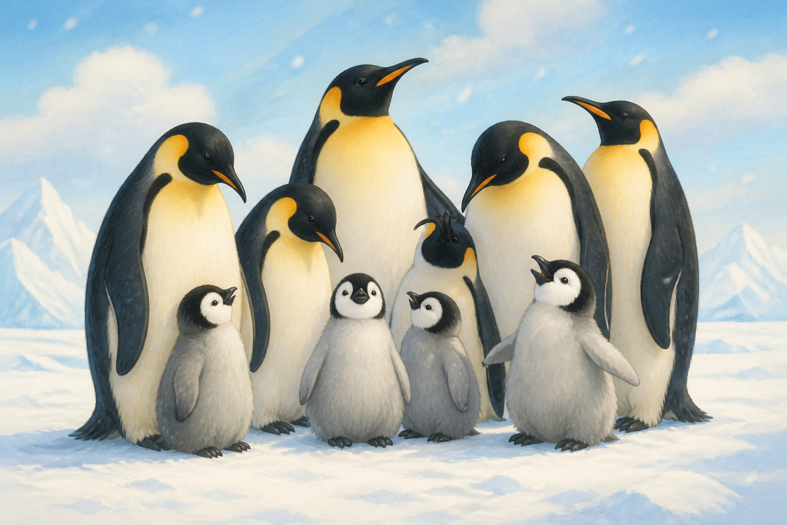¿Qué protege a un pingüino del frío?