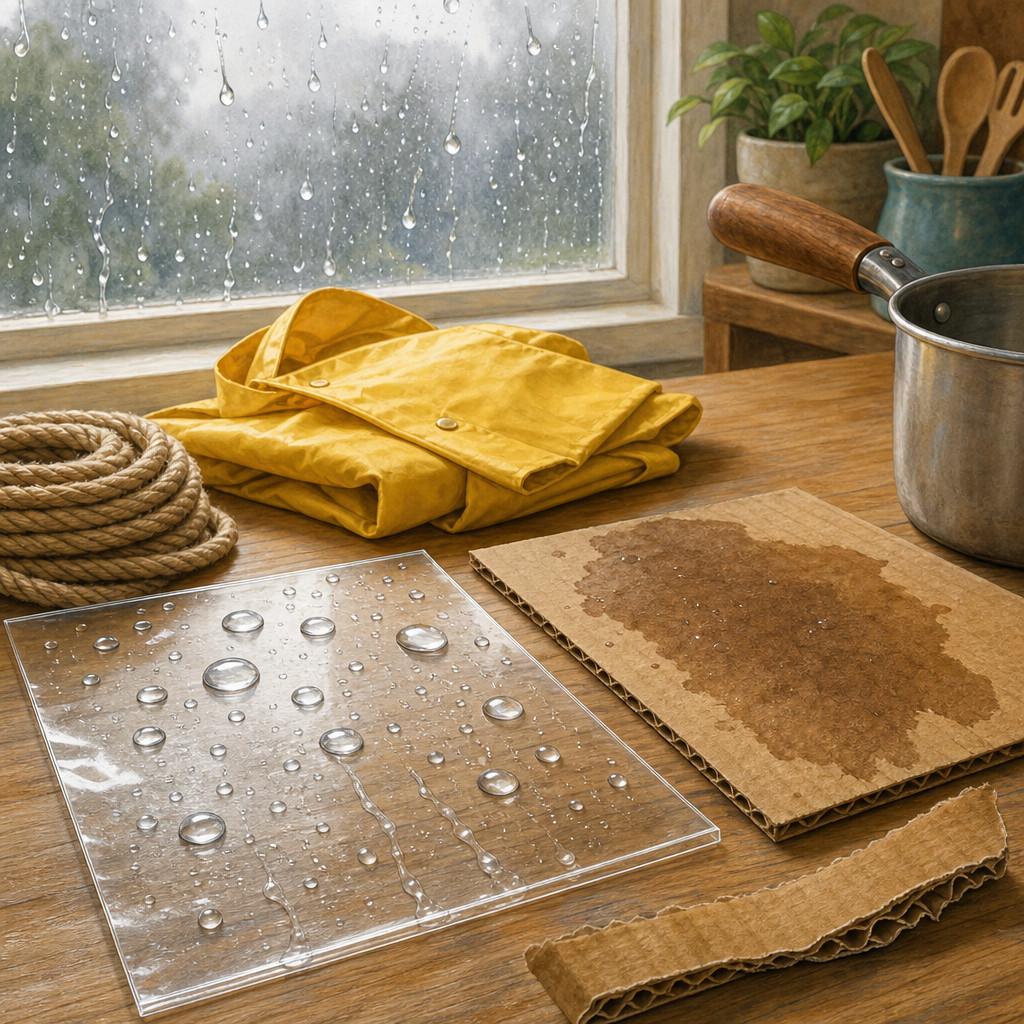 Materiales con distintos oficios
