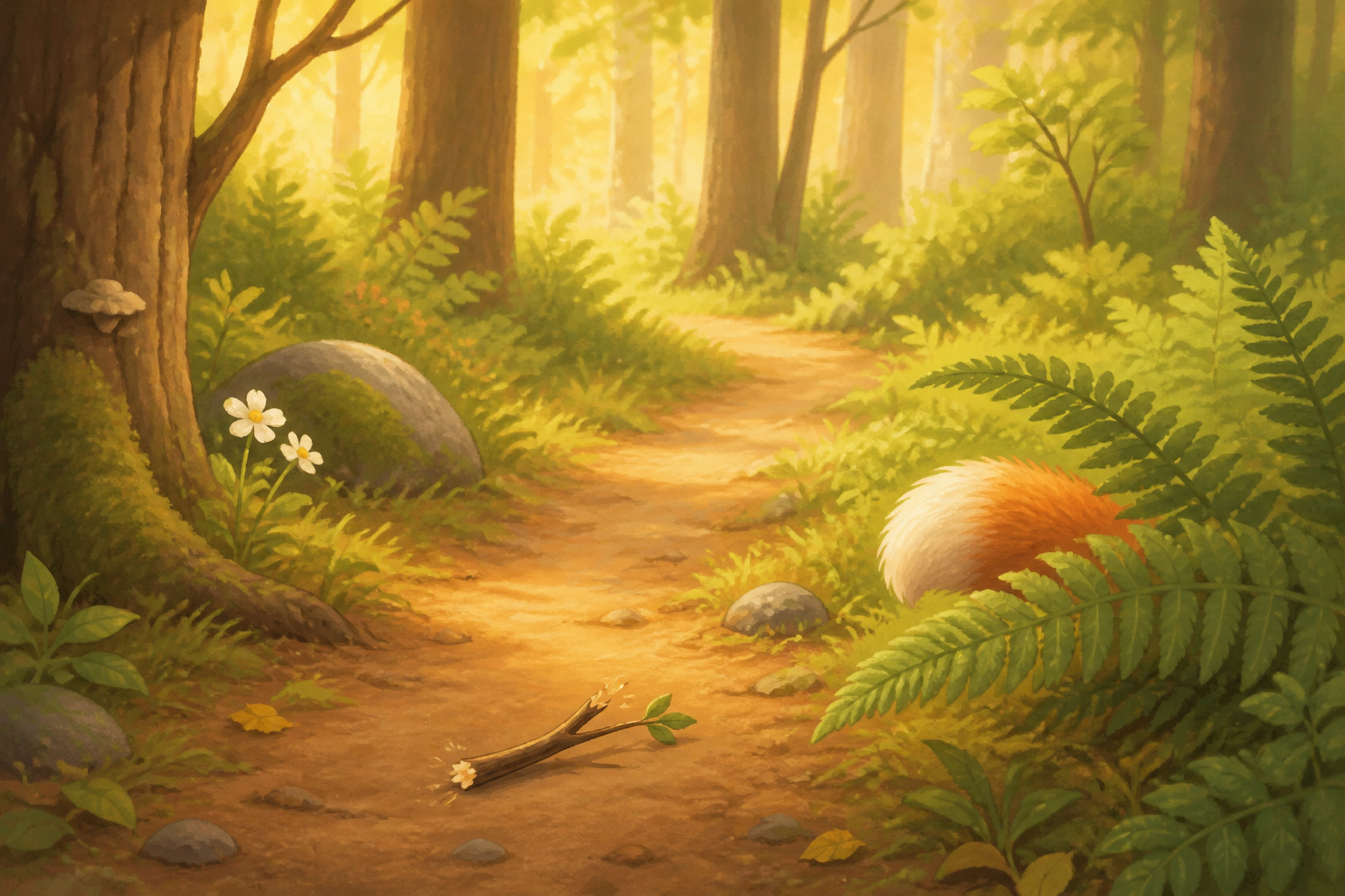 ¿Qué puede ver una cámara escondida en el bosque?